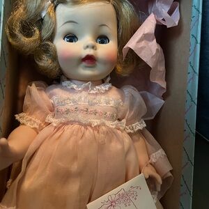 Madame Alexander Doll in Pink Dress